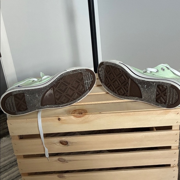 Converse Mint Green High-Top Sneakers - Picture 3 of 3